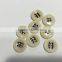 Natural Corozo Nut Buttons