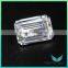 Wholesale Heat Zircon Gemstones for Jewelry White Emerald Cut Syntheic CZ Stone Gems Price