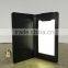 restaurant led check presenter leather led light holders