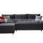 Fashion L Shaped Fabric Folded Sofa Cum Bed Design With Storage
