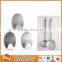 stainless steel wall mount metal hook hanger