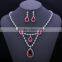 Luxury shinning AAA stone jewelry set,merry christmas gifts