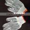 PVC Dotted Cheap Safety Work Gloves Cotton Knitted White Gloves Cotton String Knit glove