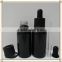 black matte bottles 30 ml 1oz glass eliquids bottle glass juice bottles