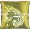 Pillow Case Cushion Covers Silk Art Fabric Painting Handmade Thailand ELEPHANT Floral