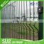 Triangle bended welded mesh garden fence