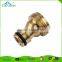 Forged 3/4"Brass Male Threaded Garden Hose Quick Connector Union Brass Fitting For Pipe