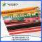 Customized Plastic Mantle Standard School Writing Pencil with Eraser