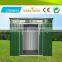 Powder Coated Frame Finishing movable prefabricated metal garden house