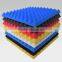 high quality acoustic rubber pyramid shape colorful