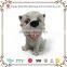 Lovely Resin White Dog Statue
