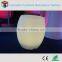 LED illuminated small drum stool with color changing and remote