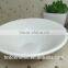 Stocked White Chinese plate
