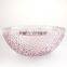 Antique Large Crystal Fruit Salad Bowl