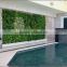 Artificial green plant wall for partition wall decoration
