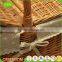 China wholesale cheap durable willow Material and picnic use wicker picnic basket