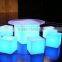 rechargeable led plastic ice cubes, led cube