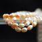 4-5mm Orange Rice Shape Freshwater Pearl Strand