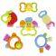 100% BPA Free Teether Toy Best Choice Products (Set of 6) Baby Teether Toy with Unique Fun Shapes
