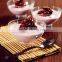 food grade BPA free plastic clear bowl , reusable unbreakble salad bow for home appliance