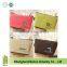 Elegant beauty canvas makeup pouch cotton cosmetic case recycled handbags
