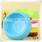 Food grade PP Grace Pet High quality Plastic round clear wholesale pet feed dog bowl for sale