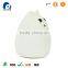 Battery operated baby night light food grade silicone