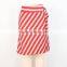 hot sale latest printed stripe skirt school girls short skirts