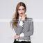 made to measure slim fit cotton dress shirt for elegant business lady