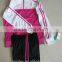 Best sale jogging 100%poly tricot sport wear suit