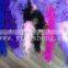 New Style Fashion Mix Colors 200cm Ostrich Feather Boa For Decorate cheap ostrich feather boas