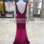 machine made crochet lady's evening dress with bead