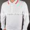 100% cotton classic Vintage slim fitted design Long Sleeve Polo Shirt custom for men for keep warm in Autumn