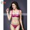 HSZ-G5019 Latest Fashion Sexy Seamless Bra Set 2017 New Design TV Women Hot Lace Underwear Lingerie Lady Stylish Panty Sleepwear