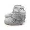 Snow boots grey suede kids fashion winter boots