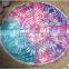 Extra Large Gigantic Skeleton Round Beach Towel Throw Yoga Mat Pool Home Blanket