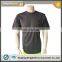 charcoal color short sleeve chest pocket basic t-shirt