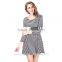 Modern women high fashion cheap short young grils casual dress