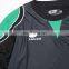 Long Sleeves Custom Black Soccer Referee Jersey