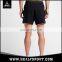 Healy Black Sports Running Shorts , Men's 5' Running Shorts