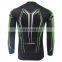 OEM waterproof sports cycling tops quick dry sublimation printing cycling jersey free design