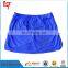 Plain blue panels netball skirt Netball short skirts tennis game skirts for bodysuit