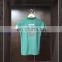 Customised Promotion Plain CVC Short Sleeves men Green Polo T Shirt