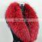 Promotional price lengthening large raccoon fur collar scarf winter