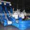 High quality children's park big dolphin inflatable ocean wave slide inflatable water slide