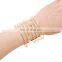 New fashion girl's cuff alloy bracelet with rhinestone