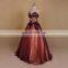 Transparent patterns of lace birthday party dress evening party dress