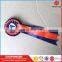 Hot Stamping Logo Horse Race Use Award Ribbon Rosette With Safety Clip