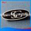 New embossed metal aluminum nameplate with 3M sticker