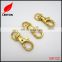 Factory supply small gold metal snap hook for bag